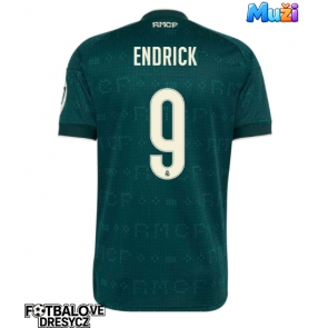 Real Madrid Endrick #9 Venkovní Dres 2026-27 Krátký Rukáv